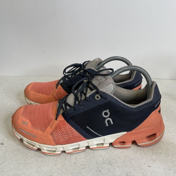 On Cloudflyer Salmon Ink Shoes - Picture 1 of 9